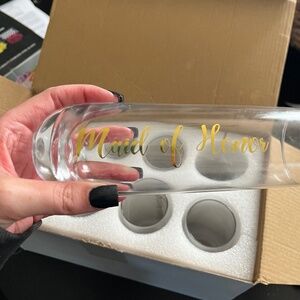 Bridal party glasses